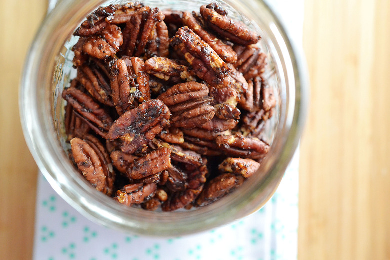 Sweet, Spicy, and Salty Pecans