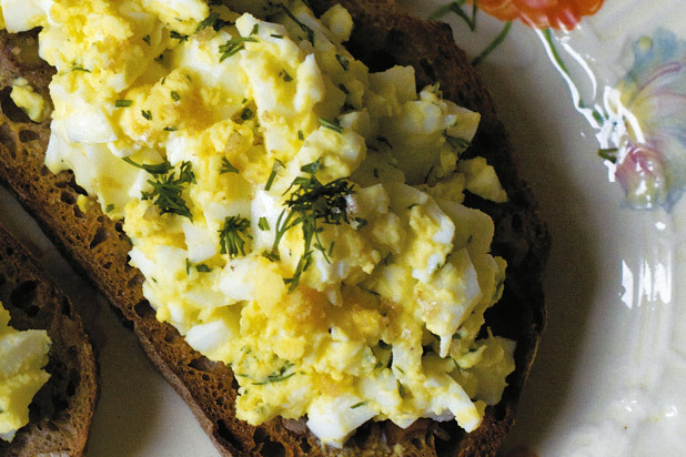 Open-Face Egg Sandwich