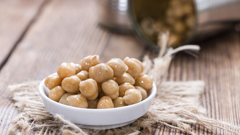 Canned chickpeas