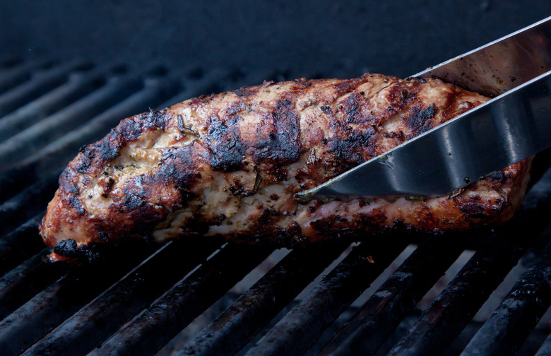 Soy-Marinated Grilled Pork Tenderloin