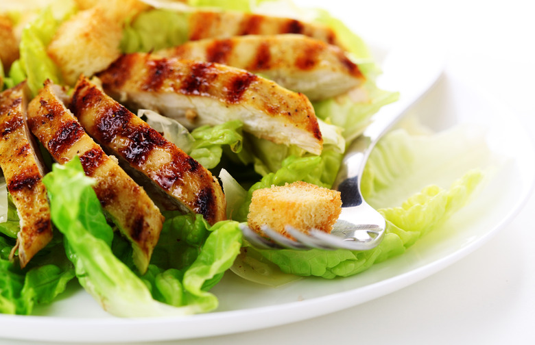 Grilled Chicken Caesar Salad