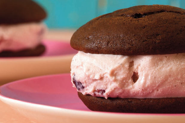 Black Forest Ice Cream Sandwiches