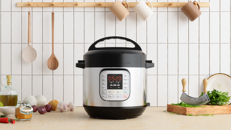 Instant Pot on the countertop