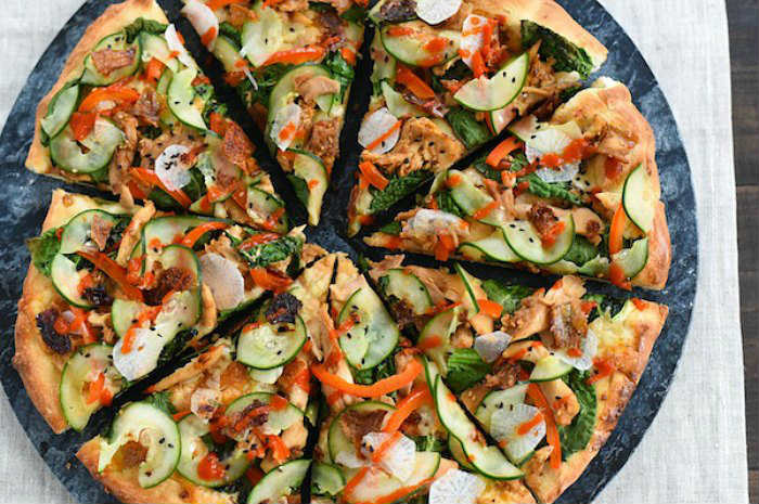 Very Teriyaki Turkey Pizza