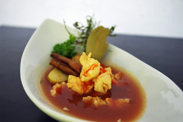 Crawfish Stew with Cinnamon Sticks and Star Anise