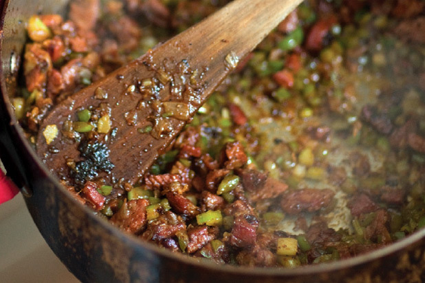 Chicken and Smoked Sausage Jambalaya