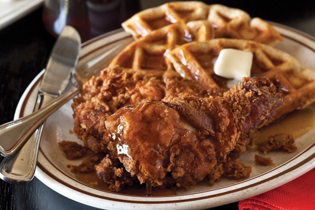 Rebirth Kickin' Chicken and Wicked-Ass Waffles