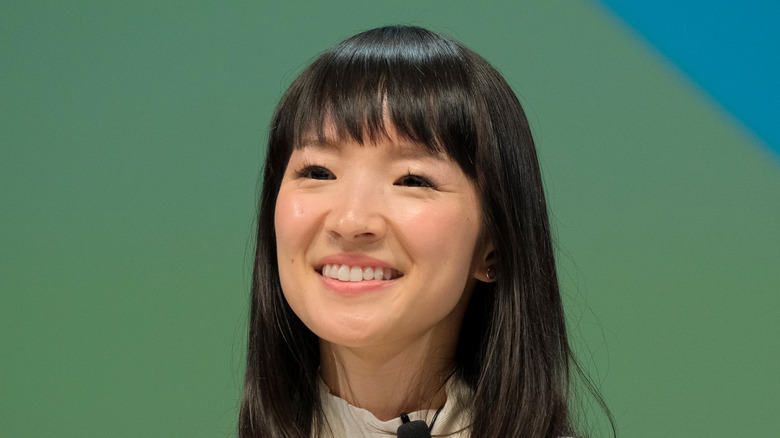 Marie Kondo smiling