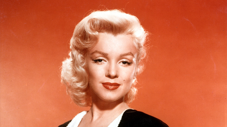 Halt up of Marilyn Monroe