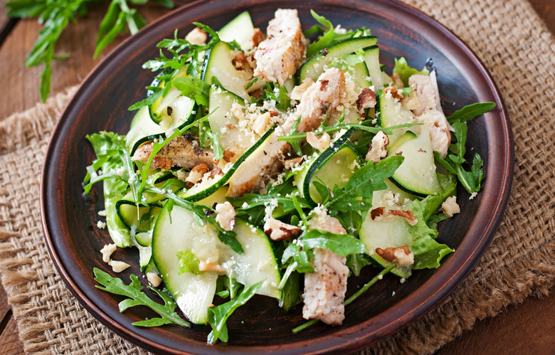 Zucchini Chicken Salad