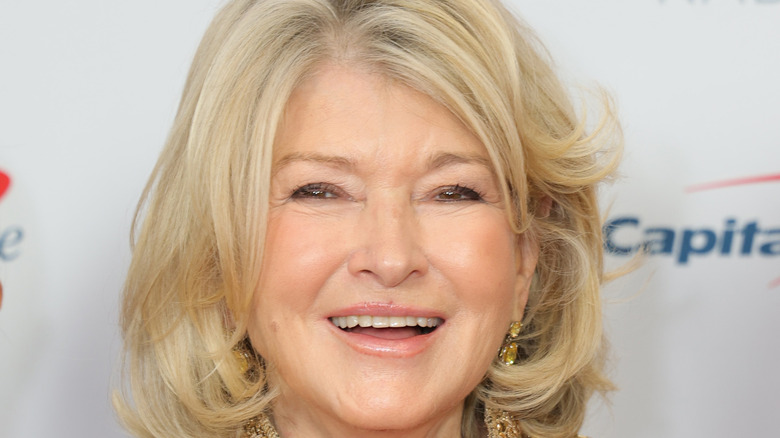 martha stewart smiling