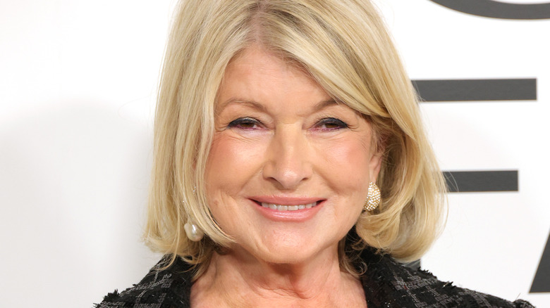 Martha Stewart smiling