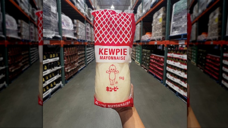 bottle of Kewpie mayo