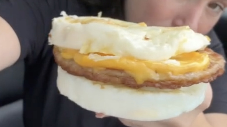 egg bun sandwich