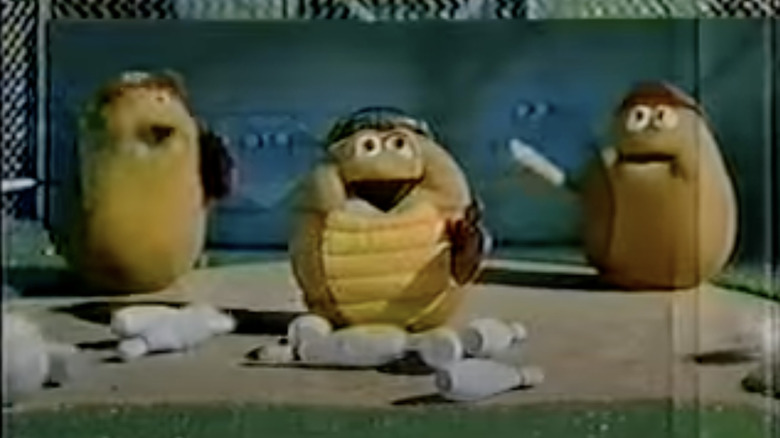 McNugget Buddies playing baseball