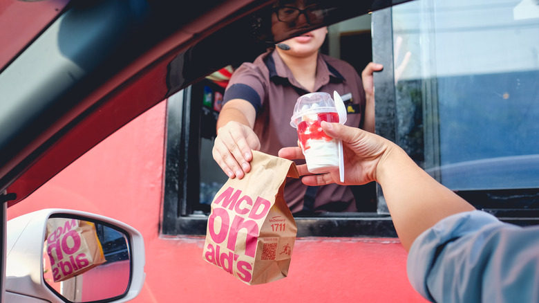 McDonald's drive through