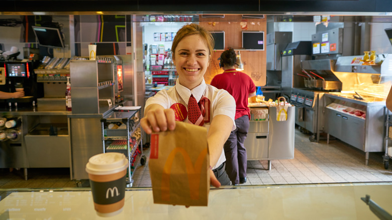 Cashier at McDonald's