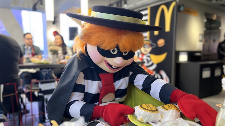 The Hamburgular at McDonald's Best Burgers event