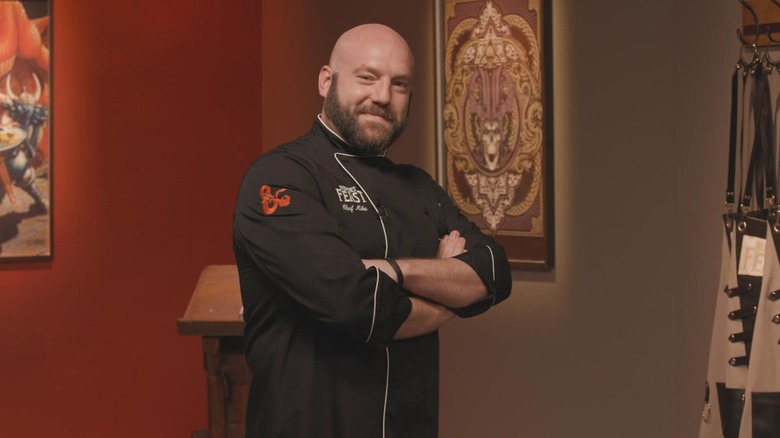 Chef Mike Haracz arms folded