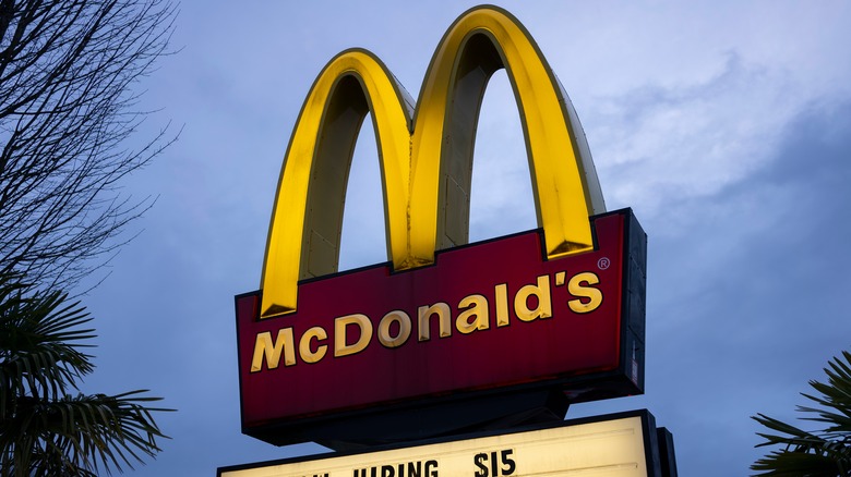 McDonald's golden arches