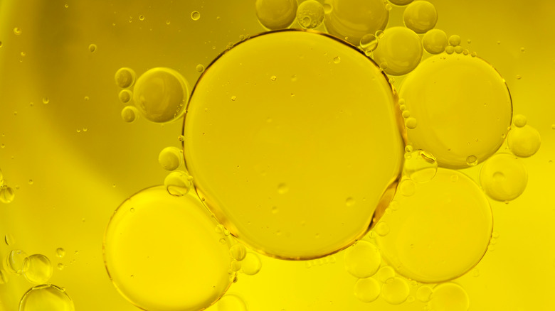 oil bubbles