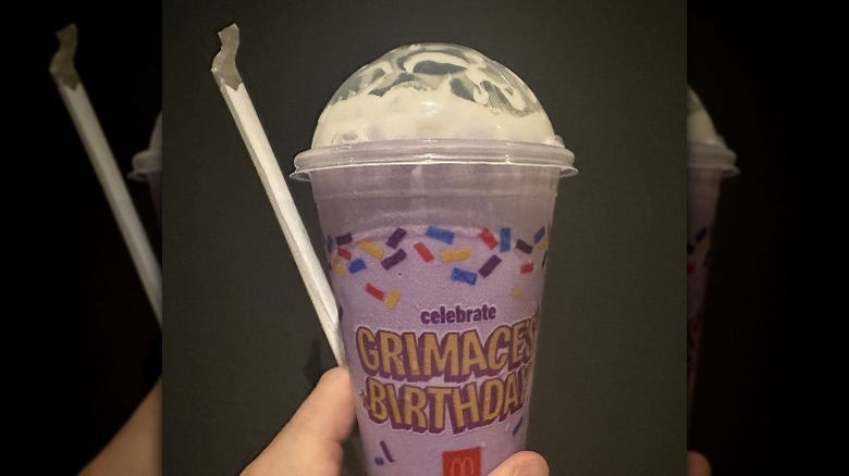 McDonald's Grimace Birthday Shake Review: It Doesn't Taste Like Berry