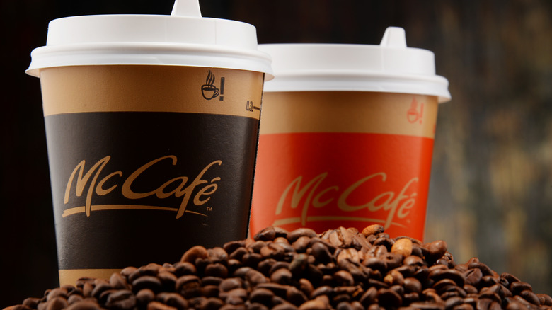 McDonald's coffee and beans