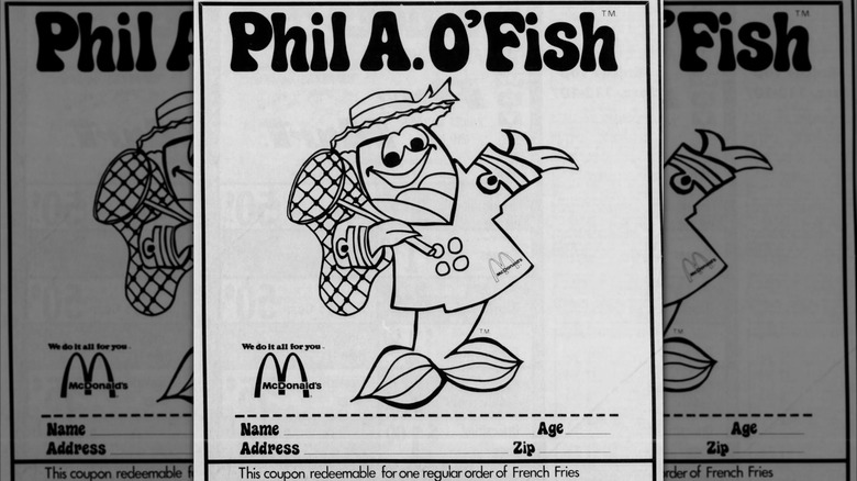 McDonald's Used To Have A Mascot For Its Iconic Filet-O-Fish Sandwich