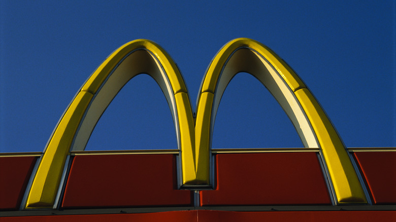 McDonalds golden arches