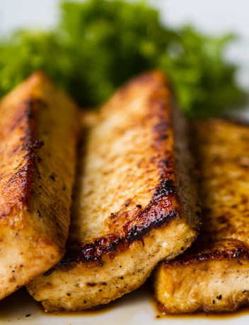 Maple-Tamari Seared Tofu