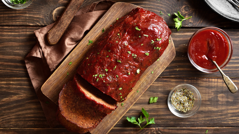 meatloaf with ketchup glaze