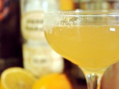 Meyer Lemon Sidecar