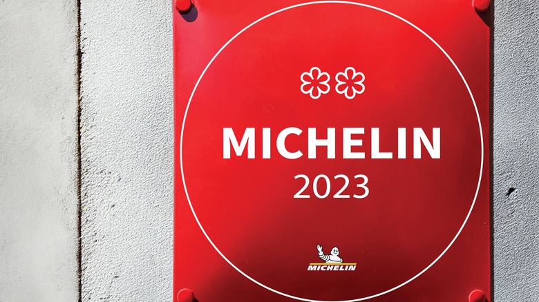 Michelin 2023 sign