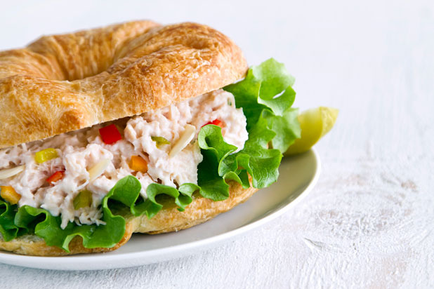 7. Microwaved Chicken Salad