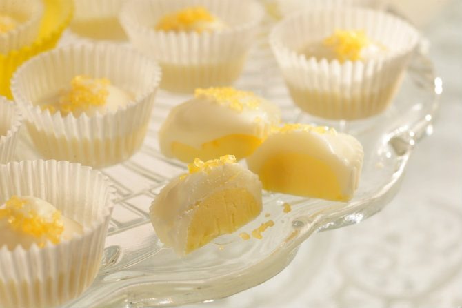 Mini Lemon Cup Candies