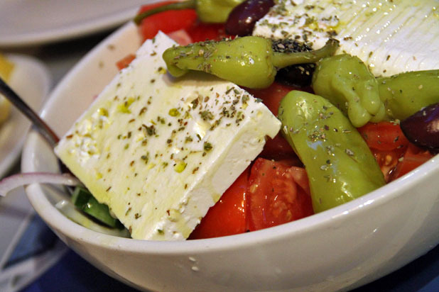 Greek Salad — Taverna Cyclades (Queens, N.Y.)