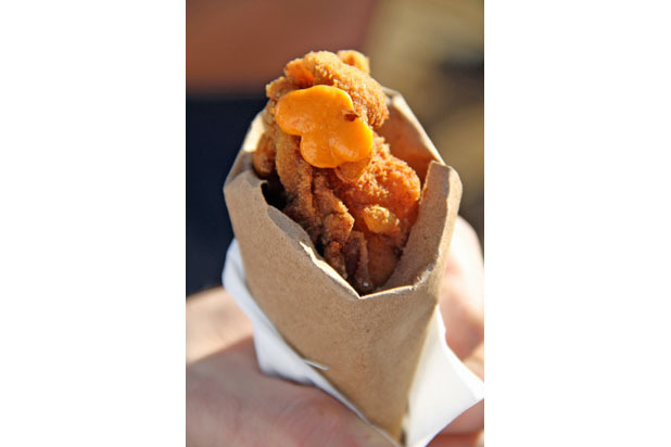 Charles Phan's Fried Chicken with Sriracha Butter — Los Angeles