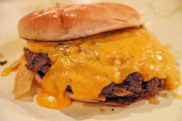 Macho Tostado Burger — Chris Madrid's (San Antonio)