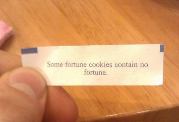 The Fortune that Wants You to Cry