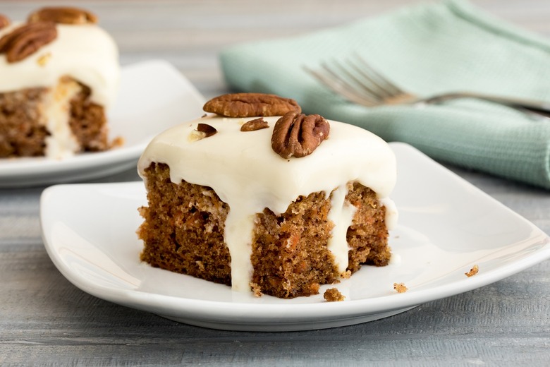 Carrot Cake Poke Cake