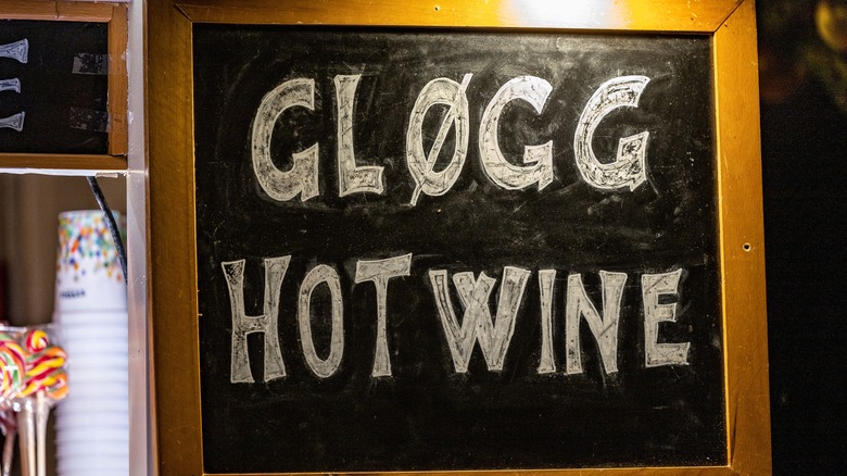 Glögg bar sign