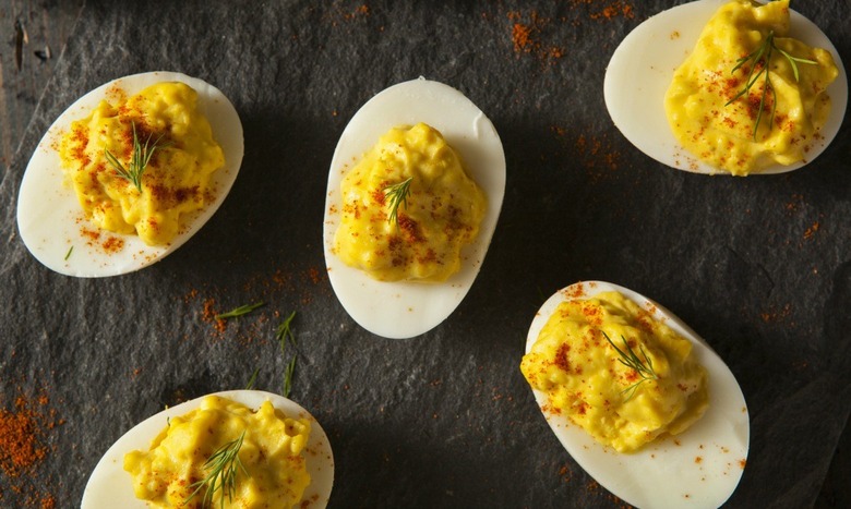 deviled eggs