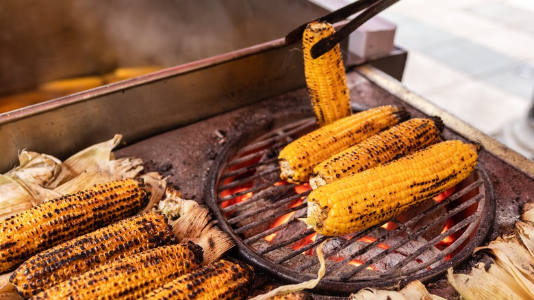 grilled corn on the cob