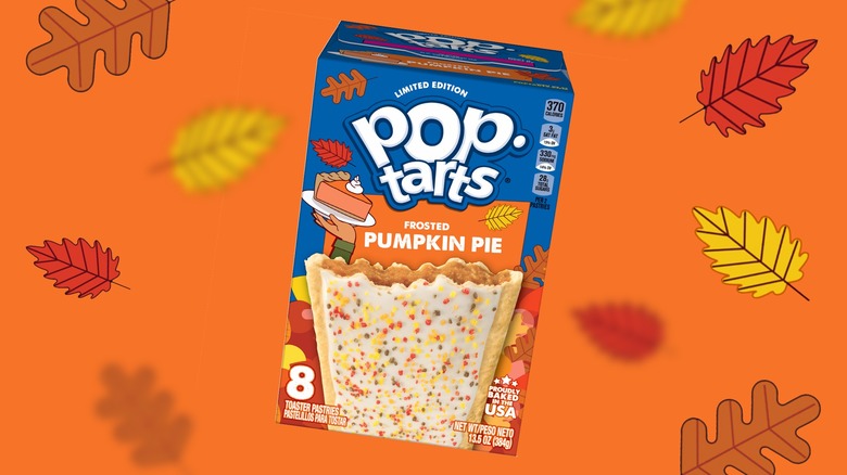 pumpkin pie Pop-Tarts box