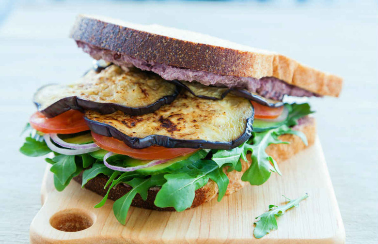 Roasted Eggplant Sandwich