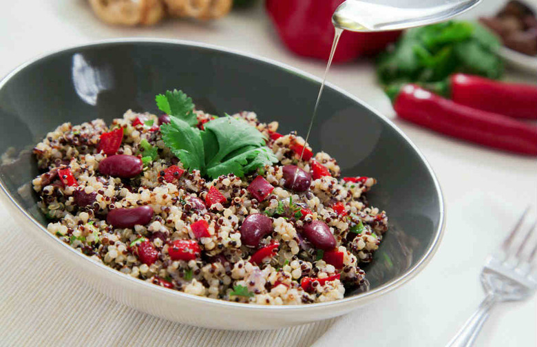 Three-Bean Salad with Quinoa