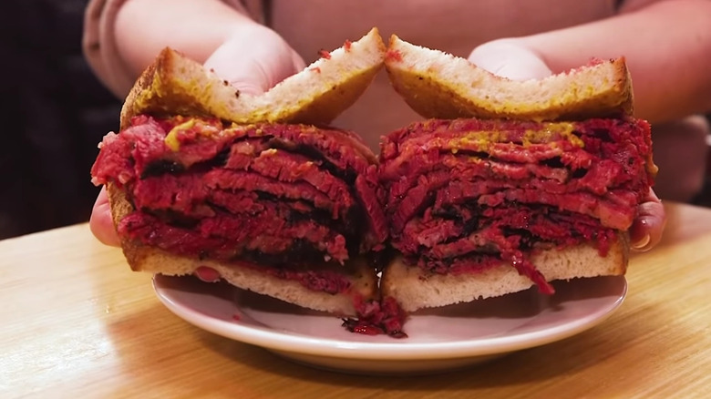 Katz's pastrami on rye