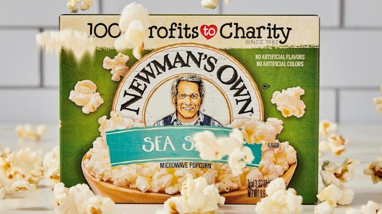 Newman's Own microwave popcorn