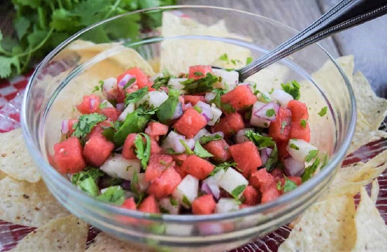 Easy Watermelon Salsa