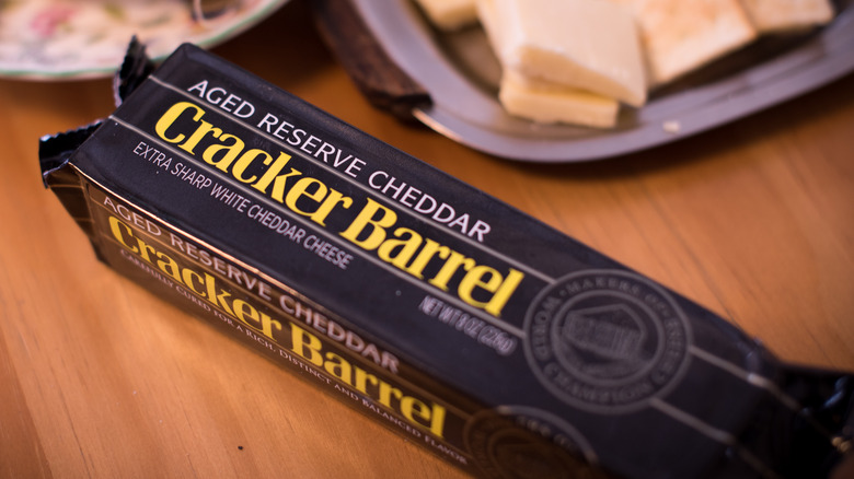 Cracker Barrel cheddar cheese